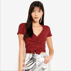 Forever 21 Checkered Top